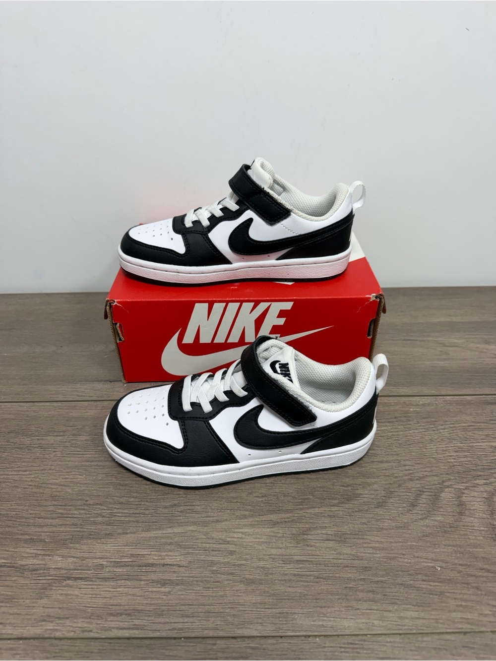 Used Nike Court Borough Low Recraft Kids' Shoes size 12C
